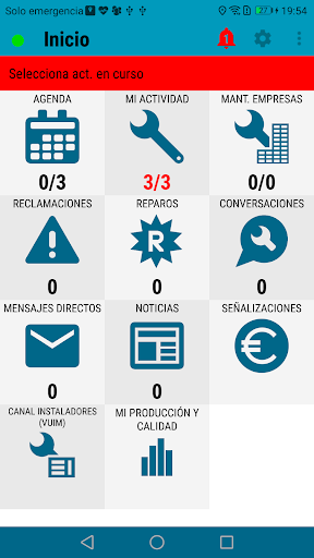 Android application PocketMobile screenshort