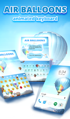 Air Balloons Wallpaper Themeのおすすめ画像1