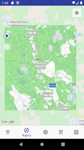Android application MS - Maps Service screenshort