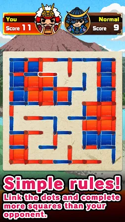 Game screenshot Dots and Boxes Battle game mod apk