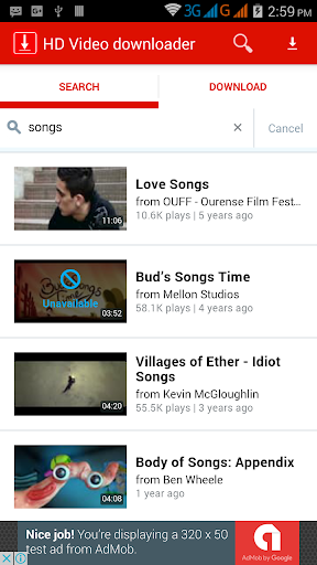 HD Video downloader free Screen 3