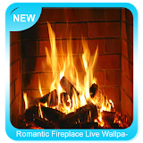 Romantic Fireplace Live Wallpaper icon