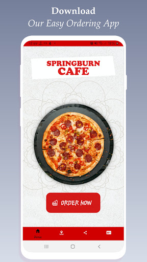 Android application Springburn Cafe screenshort