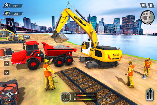 City Train Track Construction - Builder Games apkpoly screenshots 13