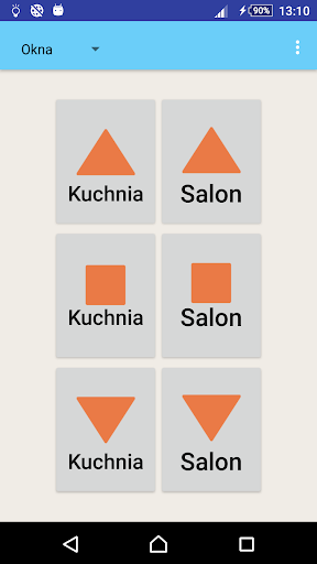 Android application Elmes Control screenshort