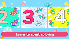screenshot of Babies coloring & drawing book