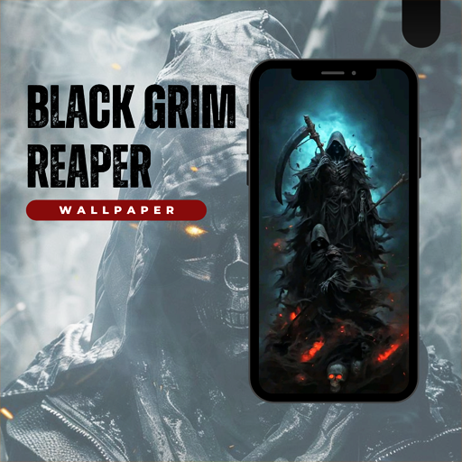 Black Grim Reaper Wallpaper Descarga en Windows