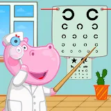 Hippo Eye Doctor: Medical game icon
