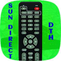 Remote Control For SUN DIRECT DTH Set top box