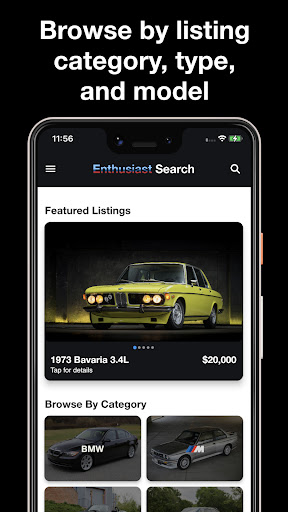 Enthusiast Search Screen 3