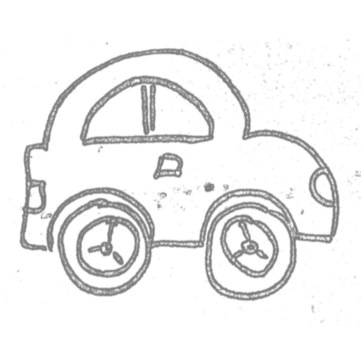 The cost for the trip by car logo