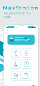 Captura de Pantalla 3 Fake Police Calls android