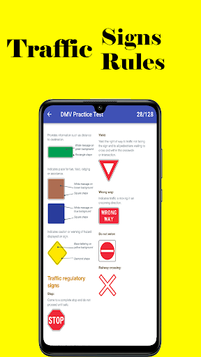 DMV permit practice test US Screen 3