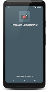 TimeLapse Calculator Screenshot