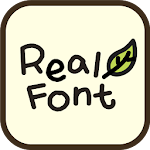 Cover Image of ダウンロード RealFont  APK