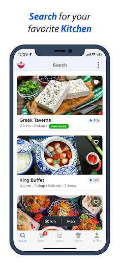 Roll & Dine - Food Sharing Screen 2
