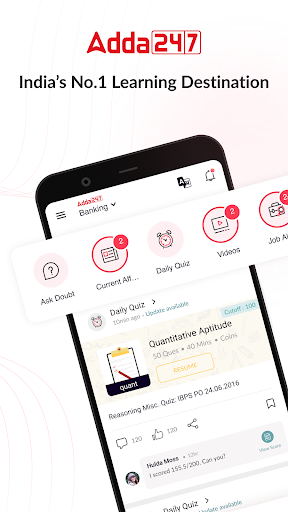 Android application Adda247-Exam Prep to Selection screenshort