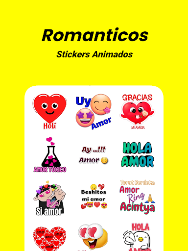 Stickers Romanticos y Frases Screen 2