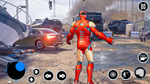 Iron Hero Man Game 1.0 APK + Mod (Free purchase) for Android