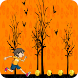 Boy Adventure Run Halloween icon