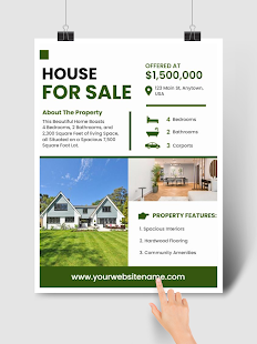 Flyers, Poster Maker, Design Screenshot