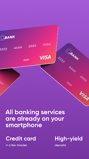 O.Bank: mobile banking Screen 2