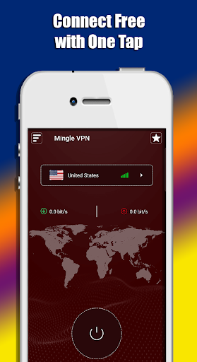 Android application Mingle VPN (Fast VPN Proxy) screenshort
