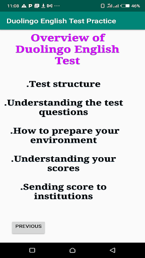 Android application Duolingo Prep App screenshort