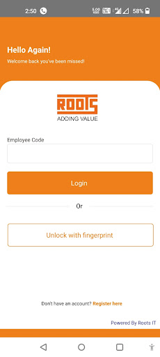 RCPL MIS APP Screen 2