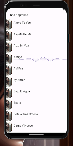 Sad ringtones app Screen 3