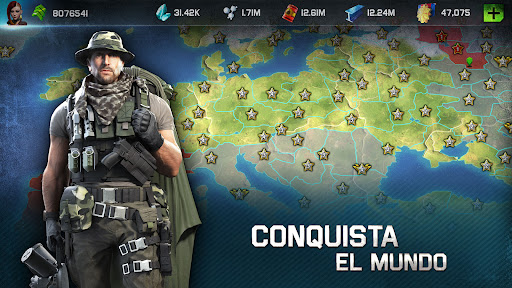 War Planet Online: Juego MMO Captura de Pantalla del Juego Android 5