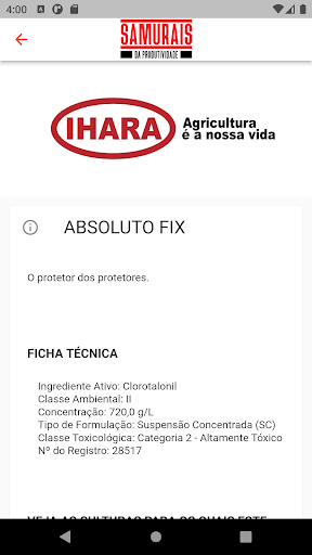 Samurais da Produtividade Screen 3