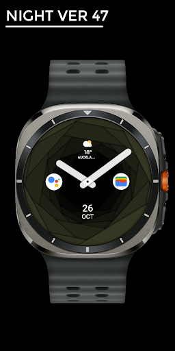 Night ver 47 - watch face screenshot 6
