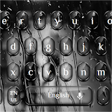 Cool Glossy Black Glass Keyboard icon