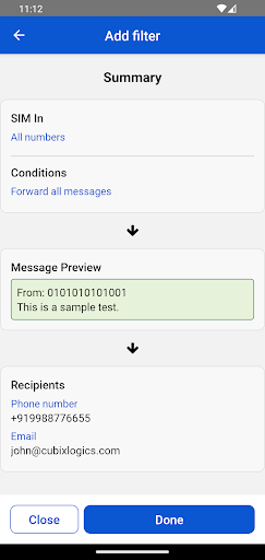 SMS Forwarder