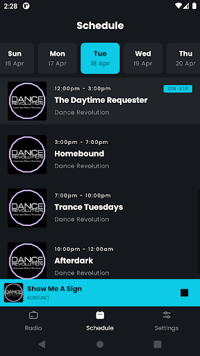 Dance Revolution Screen 3