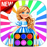 Princess Coloring Game - EASY icon