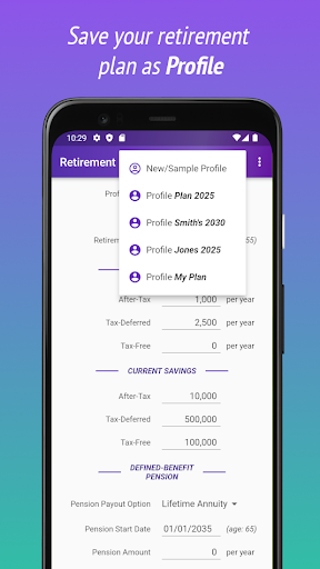 RetIQ - Retirement Planner screenshot 5