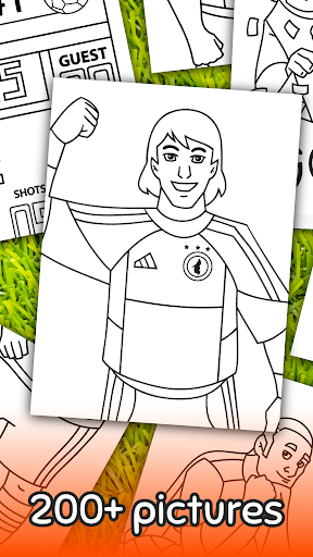 Football coloring book game apkpoly screenshots 12