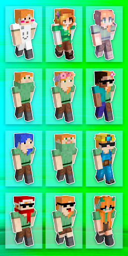 3D Skins for minecraft Alex
