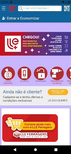 Android application LLE+ screenshort