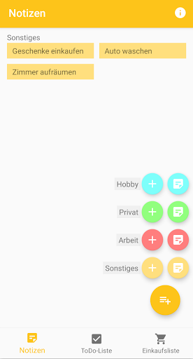 Organizer Screen 3