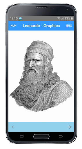 Android application Leonardo - Graphics screenshort