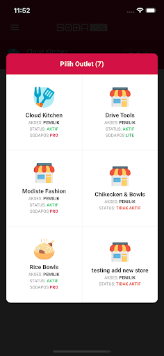 SODA POS Mobile Screen 3