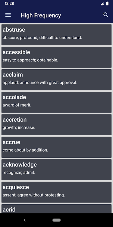 Vocabulary for SAT - 4.9 - (Android)