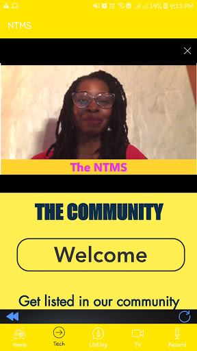 Android application NTMS screenshort