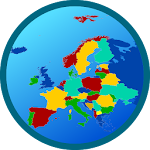 Cover Image of ดาวน์โหลด แผนที่ยุโรป  APK