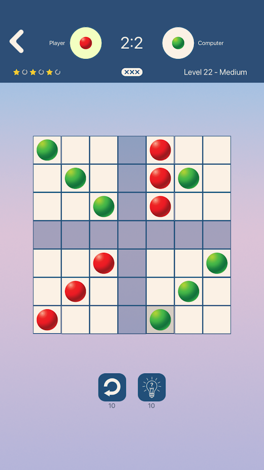 Android application TacTicX - Tic Tac Toe screenshot