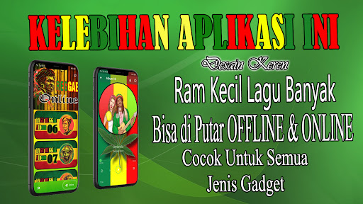100 Album Lagu Reggae Offline