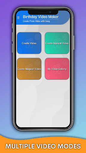 Birthday Video Maker With Song Screen 3